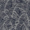 G78299 - Bazaar Palm Leaves Navy Silver Galerie Wallpaper