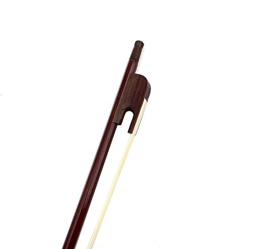 FLFL 1 Stücke Barock Stil Schwarzwood 4/4 Violin Bogen Sibirische Horseail Rosshair Violine Teile Zubehör Geigenbogen voller Größe