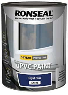 Ronseal uPVC Paint Royal Blue Satin 750ml