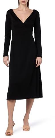 Tommy Hilfiger Robe Cache-Cœur Femme avec Col en V
