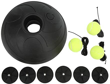 Otufan Tennistrainer-Rebound-Ball, Solo-Tennistrainer-Übungsausrüstung, Stabile Basis, Großer Saugnapf Für Anfänger, Kinder Und Erwachsene