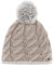 Eisbär Asteria Pompon Mütze Kids White-Brushed Silver/br.Silver 55