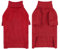KONVINIT Hundepullover Kleine Mittelgroße Hunde,Winter Warm Hundepulli Rollkragen Hund Pullover Strickpullover für Chihuahua,Dackel,Französische Bulldogge usw.,red L