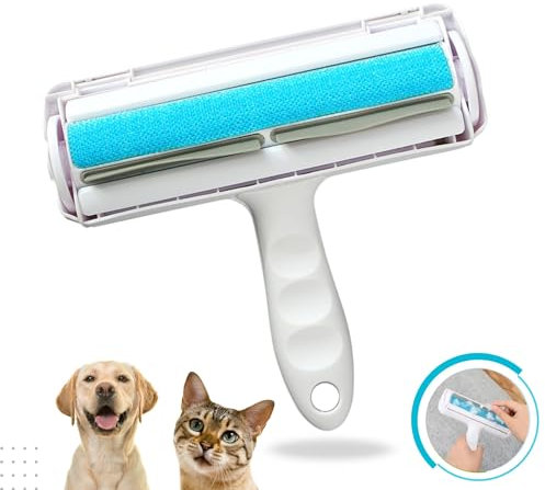 Infinity Insights Enlève-Poils pour Animaux, Rouleau Anti-Poils et Brosse de Nettoyage pour Chats et Chiens, Auto-nettoyant, Lavable et Réutilisable pour Tapis, Vêtements et Canapés.