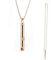 MAXQUU 1 Stück Atem-Halsketten-Pfeife, Edelstahl-Halsketten-Pfeife, Dekorativer Passender Schmuck, Meditation, Entspannung, Stress-Halskette, Pfeife, Tiefe Atemübungs-Halskette (Gold)