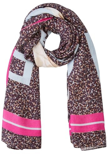 camel active Damen Schal aus reinem Modal Braun, womenswear-OS