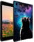 GFRGTFHYT Case for Amazon Fire HD 10 Tablet (9th/7th/5th Generation,2019/2017/2015 Release) Slim Lightweight Soft TPU Silicone Shockproof Protective Back Shell Cover for Fire HD 10 2019, Galaxy Cat