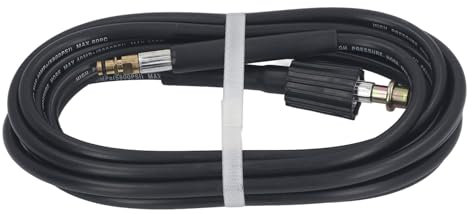 Pressure Washer Hose, 5800PSI Pressure Washer Hose, Easy Connection Rubber for Home (5m/16.4ft)
