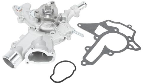Partuto Water Pump No.24469102/1334166/95507589 - Car Inner Engine Water Pump - for Vauxhall Corsa 2000-2014 Metal Silver Tone with Gasket - 1set