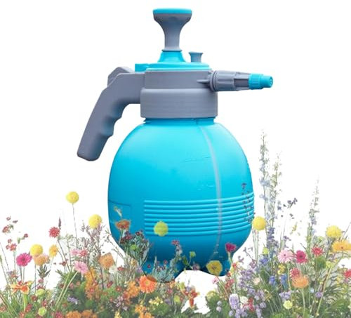 Botella pulverizadora manual, manual de largo, botella pulverizadora de agua a presión para césped y jardín de 0,52 galones | Agrico - Pulverizador de bomba manual, pulverizador de bomba manual