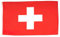AZ FLAG – Lote de 10 banderas de Suiza – 90 x 60 cm – Bandera Helvética 100% poliéster con ojales metálicos integrados