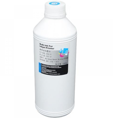 PZPSEQGM Tinten -Nachfüll -Kit 1000ml 1 kg schwarz C m y kompatibel mit Tintenstrahldruckern(1PC-C)