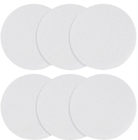 Autocollants Anti-Dérapants pour Baignoire | 6 Pièces Revêtements Adhésifs de Préhension pour Baignoire et Douche,Bandes Adhésives de Sécurité Rondes pour Maison Salle de Bain Cuisine Escaliers Person