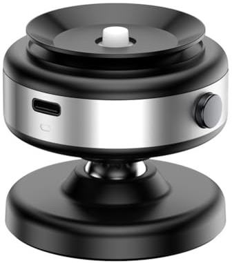 Flaroey 360° Rotatable Vacum Car Holder for Phone Magnetic Car Mount Vacuum Phone Holder Sports Camera Accessories Silver