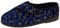 Footwear Studio Womens Othopaedic Slippers Touch Fastening Diabetic Slippers for Swollen Feet Navy Blue 8 UK