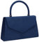 LeahWard Women's Clutch Bag Top Handle Wedding Suede Handbags 304 (Navy)