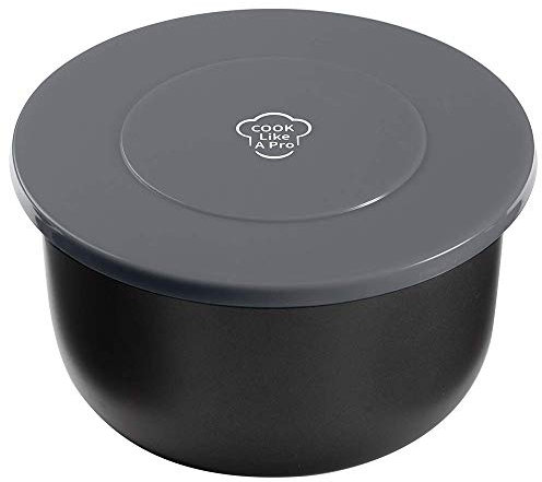 Silicone Lid Inner Pot Cover Accessories Compatible with Ninja Foodi Pressure Cooker and Air Fryer 6.5 Quart and 8 Quart, Grey,By SiCheer