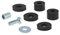 AKF: Anbauteile für Kraftstofftank - Set für Simson S50, S51, S70, S53, S83