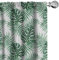 ABAKUHAUS Foglia Tenda a Pannello Set di 2, Palm Mango Banana Tree, Trattamento della Finestra per Stanza e Camera da Letto, 150 cm x 225 cm, Verde foresta