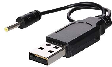 Goolsky Câble de batterie pour drone RC compatible avec S66 RC Drone Câble de charge USB Cordon pour batterie de drone RC 3,7 V 650 mAh Pièces au lithium