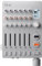 teenage engineering TX–6 portable and rechargeable 6 stereo channel mixer and usb audio interface, 8 hour battery life, built-in effects, synthesizer and sequencer, ble and usb midi, iOS compatible
