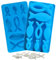 2 Stück Silikonform Fisch, Silikon-Fischform für Schokolade mit 8 Gittern, Silikonform Gießform Fische, Multifunktionale Fisch-Silikonformen Taufe, Kommunion Konfirmation für Schokolade, Kuchen