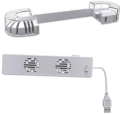 Ciieeo Dock Controller Charger Dock Console Air Cooler Gamepad Cooling Fan U-shaped Base for Game Cards