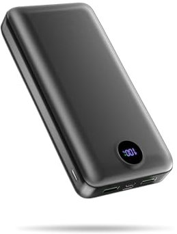 PDBEST PowerBank 50000mAh Fast Charging, Battery Pack 22.5W Huge Capacity Portable Charger Fast Charging USB-C 3 Outputs & 2 Inputs LED Display Power Bank Compatible with iPad Samsung Android etc