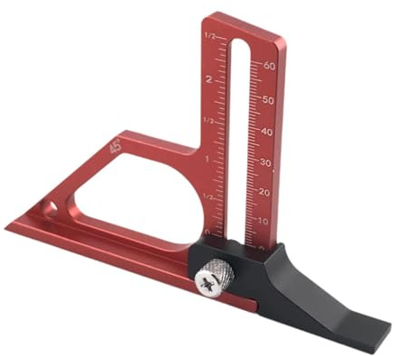 Gitohoni Medidor de Altura para Carpintería, Medidor de Profundidad para Taladro de, Mesa de, Mesa de Fresadora