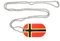 Dog Tag Deutscher Widerstand Erkennungsmarke 30 x 50 mm Fahne Flagge