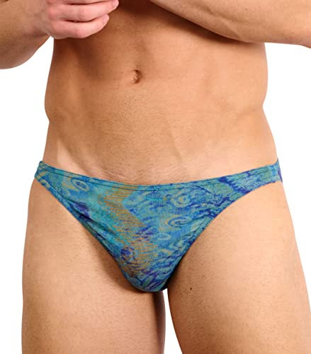 Kiniki Micro Slip de Bain Transbronzant pour Homme (5ème Génération) - Azure