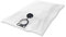 20 Vlies-Filterbeutel für Starmix Sauger Serien NSG/NTS/HS/GS mit 45l - 55l Volumen von Microsafe®