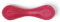 WEST PAW Holiday Hurley Small Bone Toy for Dogs Ruby