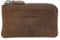 BROWN BEAR Schlüsseletui Leder Braun Vintage - Echtleder Schlüsseltasche für Damen & Herren - Schlüsselmäppchen mit Münzfach RFID-Schutz & Kartenfach - BB 8017 HBR