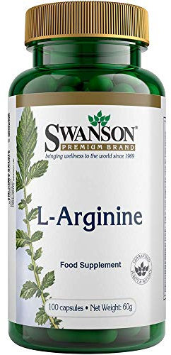 Swanson L-Arginine 500mg, 100 Capsules