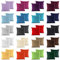 2er Pack Jersey Kissenbezug mit Reißverschluss 100% BW 160 Gr/m² Kissenhülle, Farbe:Lila, Größe:80 x 80 cm