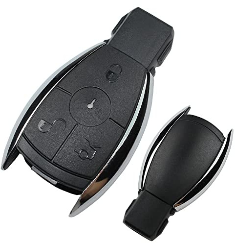 Repair Reparatur Satz Auto Schlüssel Set Austausch 1x Gehäuse mit 3 Tasten kompatibel für Mercedes W203 W204 W211
