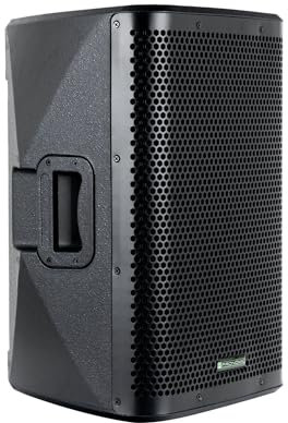 Pronomic C-210 MA - Aktive 2-Wege Box mit 2 Kanälen - Leistung: 400 Watt - 10 Woofer + 1,0 Kompressions-Treiber - Bluetooth-Empfänger und DSP-Presets - Kunststoff-Gehäuse mit Monitorschräge