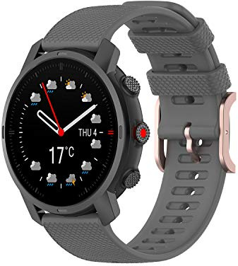 KUTEWEU 22mm Uhrenarmbänder für Huawei Watch GT Runner/Watch GT3 46MM Armband, Breathable Silikon Ersatzband Uhrenarmband Armbänder Strap für Huawei Honor Watch Gs 3/ Honor Watch Gs Pro