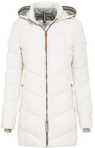 camel active Damen 310210/8R48 Coat, Ecru, 48
