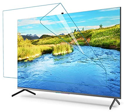 HAMIMI 40-46 Pollici HD TV Screen Protectors, Pellicola Salvaschermo per TV LCD OLED, Filtrante Anti-UV per La Protezione degli Occhi, per LCD, LED, 4k OLED QLED HDTV,HD-40in(875X483) mm
