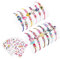 Aucuu 12 Stück Freundschaftsarmband Kinder Armbänder Mädchen，Einhorn Schmuck，Kinderschmuck Freundschafts Armbänder，Armband für Geburtstagsparty Kindergeburtstag Gastgeschenke