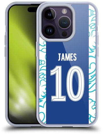 Head Case Designs Offizielle Chelsea Football Club Lauren James 2022/23 Frauen Home Kit Gelhülle [Militärischer Schutzgrad] Kompatibel Mit Apple iPhone 14 Pro Und Kompatibel Mit MagSafe