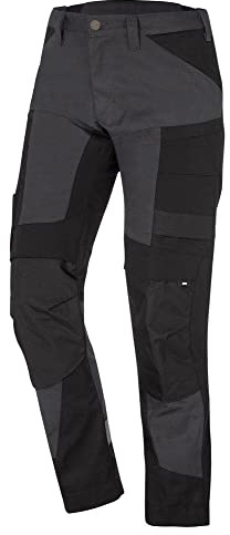 FHB Arbeitshose Leo, Gr. 50, anthrazit/schwarz