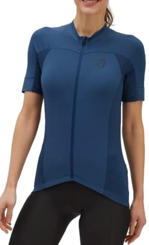 SILVINI Montella atmungsaktives Fahrradtrikot Damen Kurzarm MTB Trikot Damen Rad Trikot Trikot Damen Fahrrad Trikot Damen Rennrad Trikot Damen MTB Shirt Damen