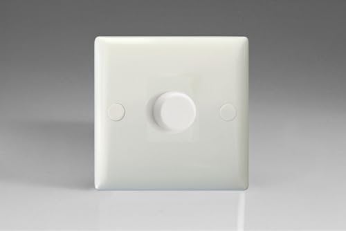 Varilight JOP401W V-Pro Dimmer, Value Polar White, 120w max, 1-Gang, 2-Way