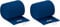Höga-Lastic-Color, blau, 10 cm x 5 m gedehnt, dauerelastische Idealbinde, 2er Pack (1 x 0.059 kg)