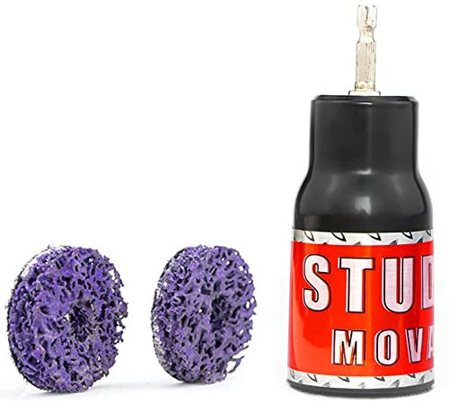 Stud Rust Removal Tool Hand Operated Tools Hardware Rust Remover Drill Adapter Tool Dropshipping Removing For Rust Power L8F4 drill rust wire paint Tool laser For stud brush drill tool cleaner