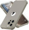 ORETECH 4 in 1 Case for iPhone 14 Pro Case, with [2 x Tempered Glass Screen Protector] [Camera Protection] [Military Grade Protective] Thin Slim Fit Rubber Bumper iPhone 14 Pro Phone Case - Stone