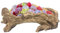 Fioriera in legno artificiale, pentola di fiori succulenti in resina, piantatrice di ceppi di alberi artificiali, piantatrici di tronchi decorativi per piante da esterno, vasi di legno per piante 1